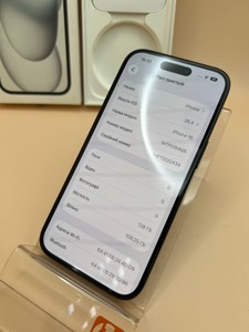 Б/у Мобільний телефон Apple iphone 15 128gb 01-200905699