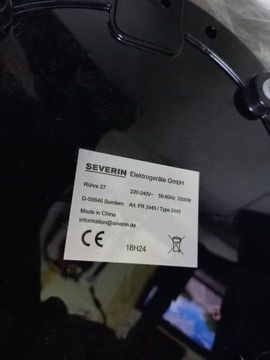 Б/в Фритюрниця Severin fr 2445 01-200956867