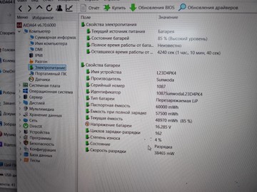 Б/в Ноутбук Lenovo 15/core i5-12450hx ddr5/16gb ddr4/hdd *відсутній/ssd 512 gb/geforce rtx3050 4gb 01-200973315