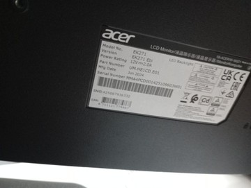 Б/в Монітор Acer ek271ebi 01-200979524