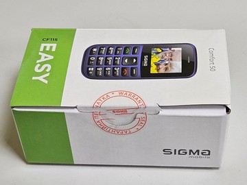 Б/в Мобільний телефон Sigma comfort 50 cf115 easy 01-201008281