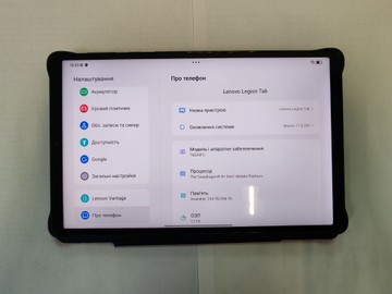 Б/в Планшет Lenovo legion tab tb320fc 8.8 12/256gb 01-201022692