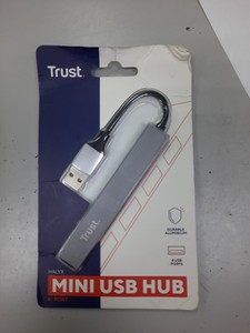 Б/в Usb-хаб Trust halyx aluminium 4-port mini usb hub 23786 01-201056517