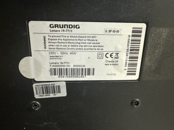 Б/в Телевізор Grundig lenaro 19-7711 01-201102607