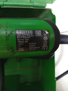 Б/у Фен строительный Leister triac st 159.127 hot air tool 1600w 01-201116228