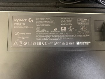 Б/в Клавіатура Logitech g pro x tkl lightspeed tactile 01-201118347