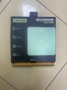 Б/в Електронні ваги Liberton lbs-0816 01-201126277