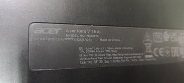 Б/у Ноутбук Acer 15/ryzen 7 7445hs ddr5/16gb ddr4/ssd 1000 gb/geforce rtx4050 6gb 01-201157035