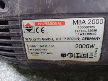 01-200748432: Sparky mba 2000