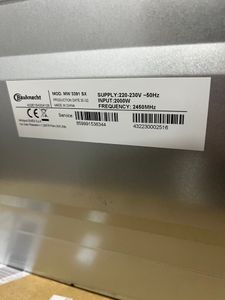Б/в Мікрохвильова піч Bauknecht mw3391sx 16-000263759