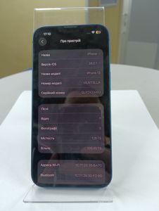 Б/в Мобільний телефон Apple iphone 13 128gb 01-200764115