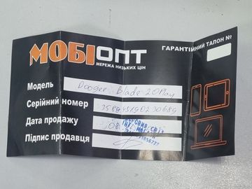 Б/в Мобільний телефон Doogee blade 20 play 8/256gb 01-200817546