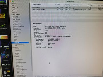 Б/в Системний блок Apple mac mini a2686 mmfj3 m2/8core/ram 8gb/ssd256gb 01-200771393