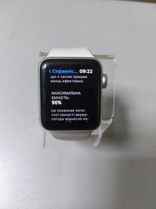 Б/в Смарт-годинник Apple watch series 3 gps 38mm aluminum case 01-200829093