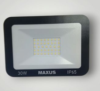 Б/в Прожектор Maxus flood 30w, 5000k 01-200832589