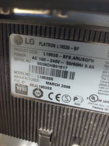 Б/в Монітор Lg flatron l1953s 01-200856678