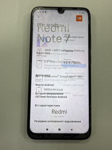 Б/в Мобільний телефон Xiaomi redmi note 7 4/64gb 01-200864250