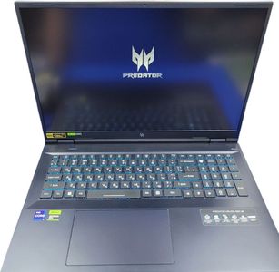 Б/в Ноутбук Acer 18/core i9-14900hx ddr5/16gb ddr5/hdd *відсутній/ssd 1000 gb/geforce rtx4070 8gb 01-200630100