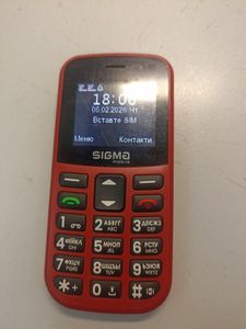 Б/в Мобільний телефон Sigma comfort 50 cf115 easy 01-200867745