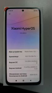 Б/в Мобільний телефон Xiaomi redmi note 12s 8/256gb 01-200888694