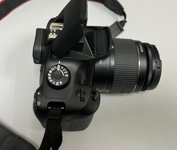 Б/в Фотоапарат Canon eos 4000d + ef-s 18-55mm macro 0-25m 0,8ft 01-200889695