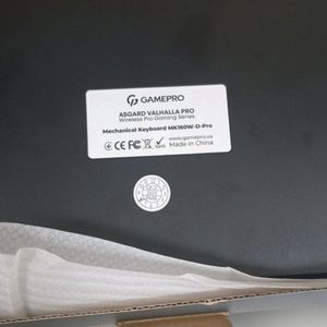 Б/в Клавіатура Gamepro valhalla pro mk160w-d-pro 01-200873348