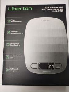 Б/у Весы кухонные Liberton lks-0715 01-200910156