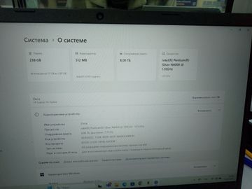 Б/в Ноутбук Hp 15/pentium n6000 ddr4/8gb ddr4/hdd *відсутній/ssd 256 gb/*інтегрована 01-200914046
