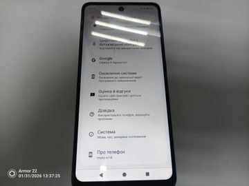 Б/у Мобільний телефон Motorola moto e14 4/64gb 01-200915253