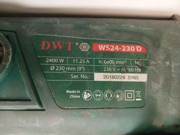 Б/у Угловая шлифмашина Dwt ws24-230 d 01-200916156