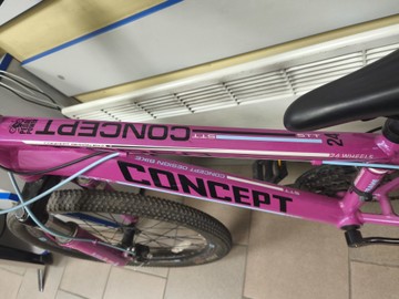 Б/в Велосипед Corso concept 24" / рама 11" рожевий 01-200938514