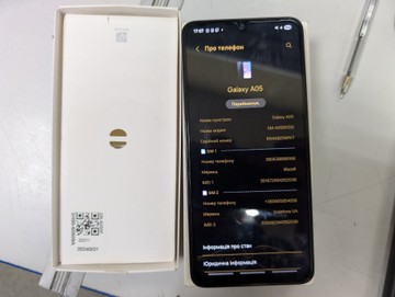 Б/в Мобільний телефон Samsung galaxy a05 4/128gb 01-200953065