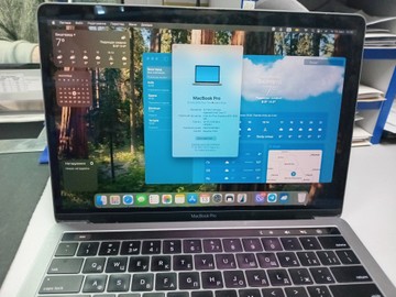 Б/в Ноутбук Apple a1989 macbook pro 13,3" core i7 2,7ghz/ram16gb/ssd500gb/intel iris plus graphics 655 01-200973980