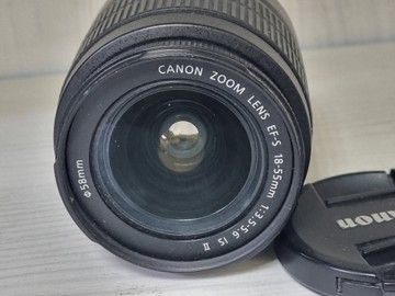 Б/в Фотооб`єктив Canon ef-s 18-55mm f/3,5-5,6 is ii 01-201001995