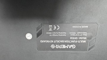 Б/в Клавіатура Gamepro gk532 01-201001412