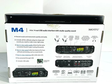 Б/в Аудіо інтерфейс Motu m4 01-201016619