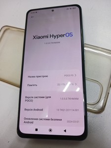 Б/в Мобільний телефон Xiaomi poco f3 6/128gb 01-201027169