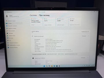 Б/в Ноутбук Lenovo 15/core i5-13420h ddr5/16gb ddr5/hdd *відсутній/ssd 512 gb/*інтегрована 01-201032477