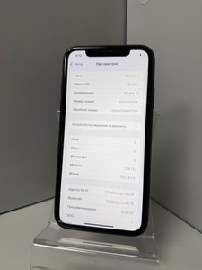 Б/в Мобільний телефон Apple iphone 11 128gb 01-201035931