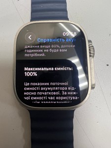 Б/у Смарт-часы Apple watch ultra 2 gps + cellular 49mm titanium case 01-201041310