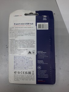 Б/в Usb-хаб Trust halyx aluminium 4-port mini usb hub 23786 01-201056517