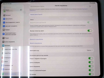 Б/у Планшет Apple ipad pro 13 2024 wi-fi 256gb 01-201061009