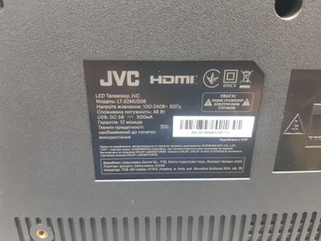 Б/в Телевізор Jvc lt-32mu208 01-201072225