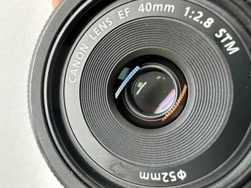 Б/в Фотооб`єктив Canon ef 40mm f/2.8 stm 01-201114638