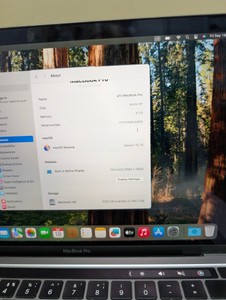 Б/в Ноутбук Apple a2338 macbook pro 13,3" m1 8-gpu/ ram8gb/ ssd256gb/ retina, truetone, touch bar 01-201101390