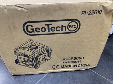 Б/в Генератор Geotech Pro pro iggp5000 4 kw 01-201137449