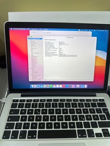 Б/в Ноутбук Apple macbook pro a1502 екр. 13,3/core i5 2,6ghz/ram8gb/ssd128gb/retina/intel iris 01-201154593