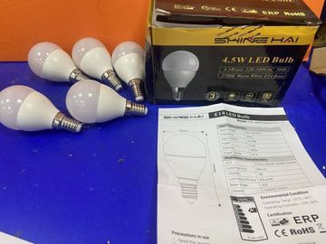 Б/в Електричні лампочки Shinehai p45 4w5t009vw 16-000218688