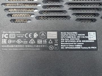 01-200564510: Lenovo 15/ryzen 5 5600h ddr4/16gb ddr4/hdd *відсутній/ssd 512 gb/geforce rtx3050 4gb