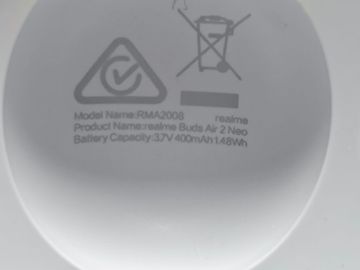 01-200781416: Realme buds air 2 neo